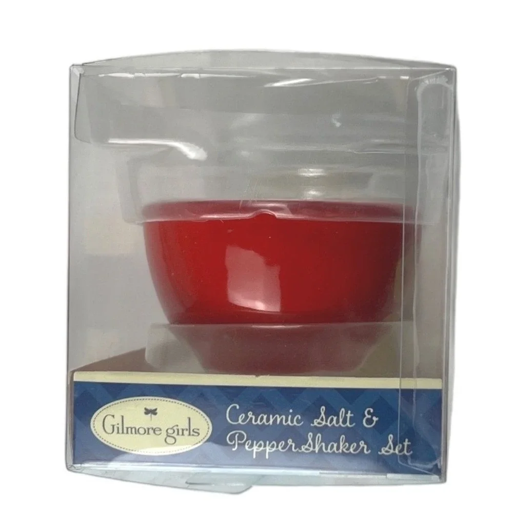 Gilmore Girls Luke's Diner Salt &‎ Pepper Shaker Set Ceramic Collectible